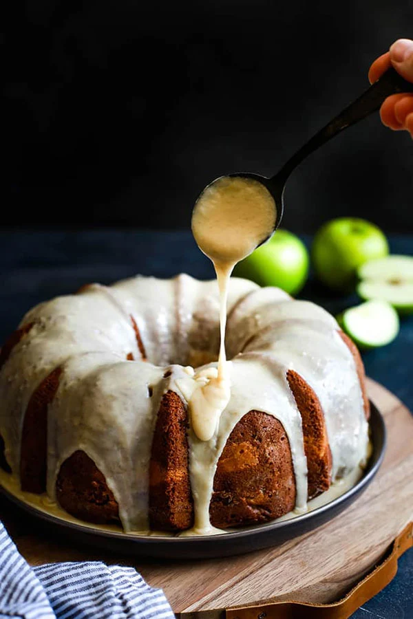 Apple Cream Cheese Bundt Cake - Apple Cake Recipes with Fresh Apples
