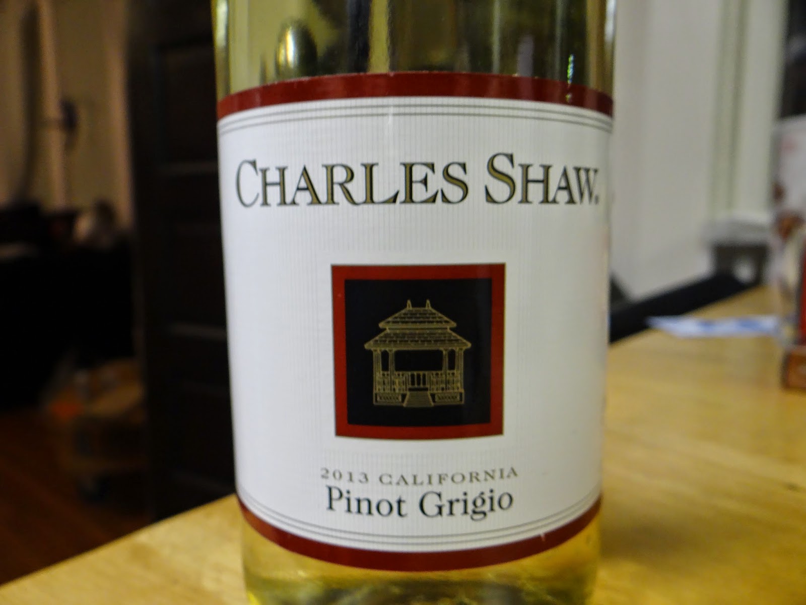Trader Joe's 365 Day 43 Charles Shaw Pinot Grigio