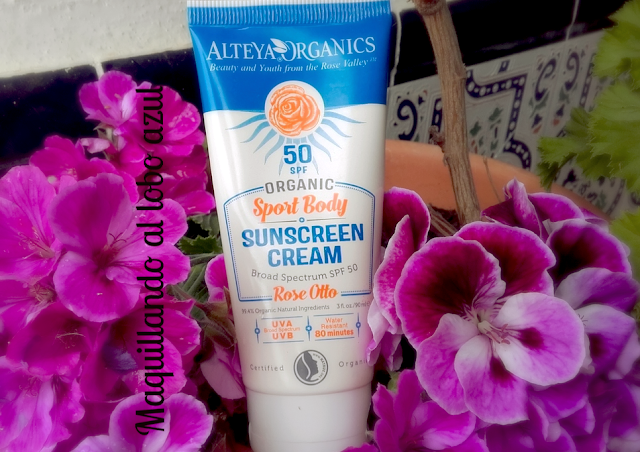 Sunscreen Cream Sport Body SPF 50 - Alteya Organics