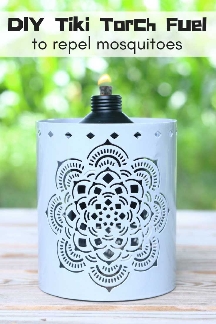 DIY Tiki Torch Fuel for Mosquitoes Everything Pretty