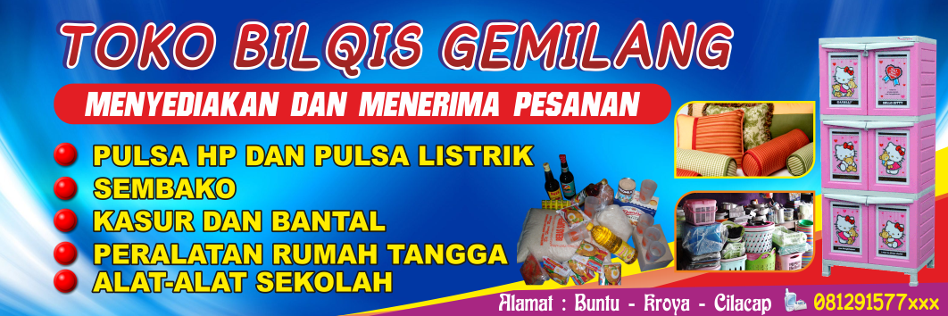 Desain Banner Toko / Warung Sembako / Kelontong cdr Desain Banner Toko / Warung Sembako / Kelontong cdr