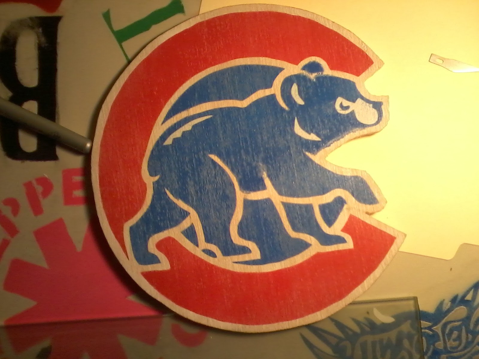SprayPaint Porfolio Chicago Cubs