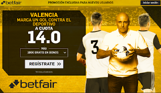 betfair supercuota Si Valencia marca a Deportivo 13 enero betfair supercuota Si Valencia marca a Deportivo 13 enero