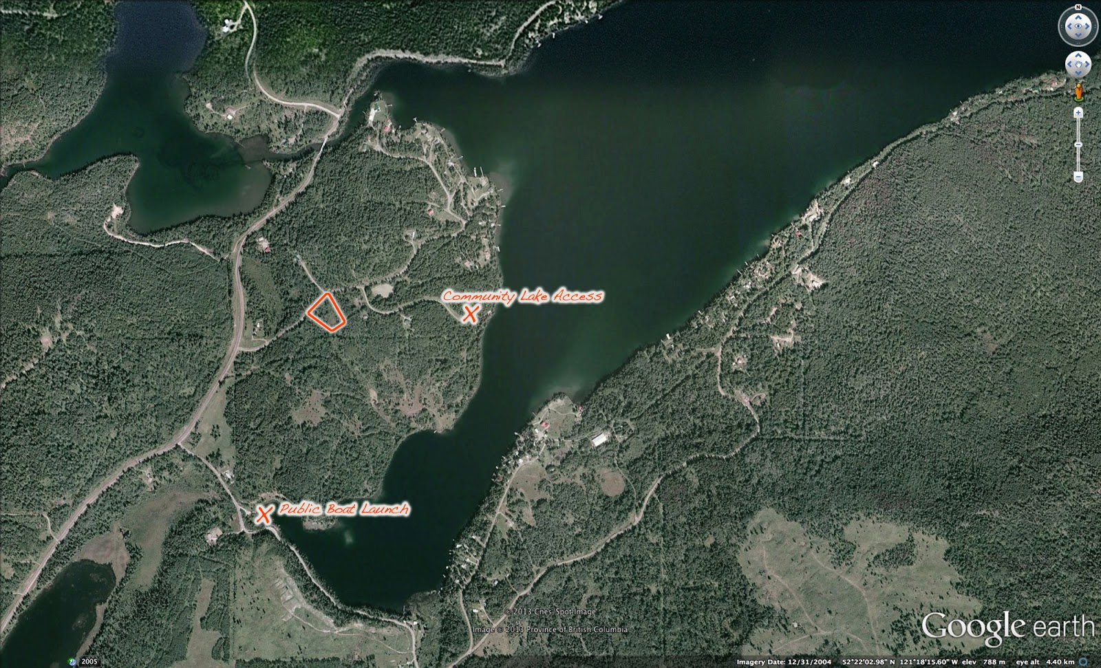 Small Log Cabin for Sale at Horsefly Lake BC, British Columbia, Canada