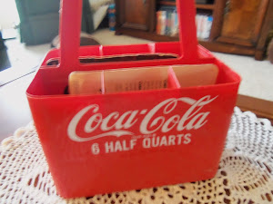 Plastic Coke Carrier 6 half quarts