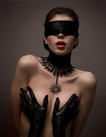 Blindfolded Naked Woman