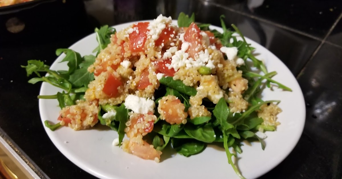 Mediterranean Edamame Grain Salad