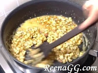 Mungfali Chikki Recipe step 5