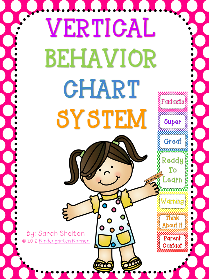 http://www.teacherspayteachers.com/Product/Vertical-Behavior-Chart-System-Polka-Dot-274180