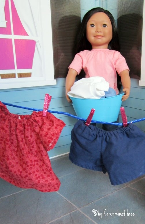 My Maplelea My Country My doll Setting up doll scenes for your doll for photos. Laundry Day!