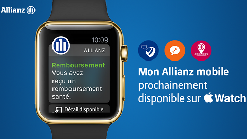Allianz sur Apple Watch