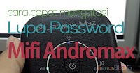 Cara Cepat Mengatasi Lupa Password Modem MiFi Andromax M3Z