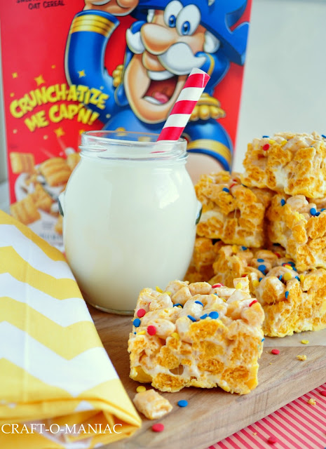 Captain Crunch Bars www.craft-o-maniac.com