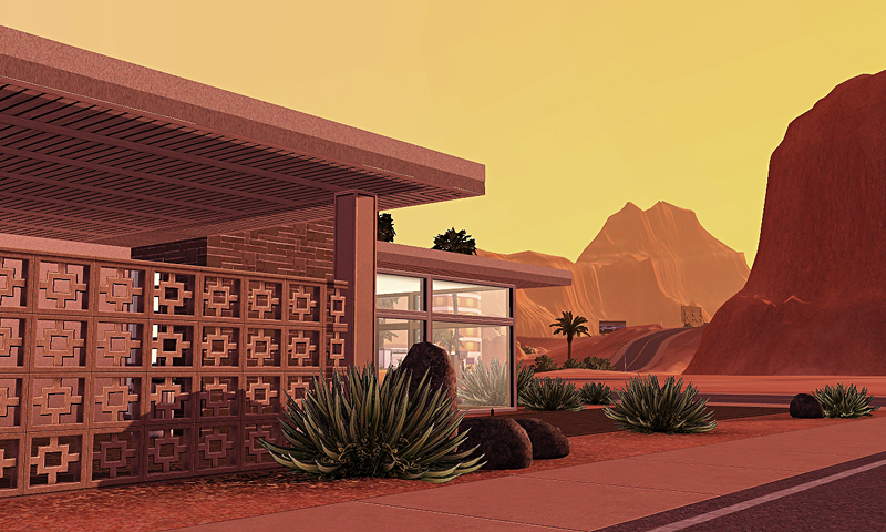 the sims 3 cc lucky palms gas station