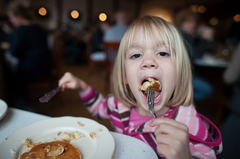 An Evening Meal Pancakes