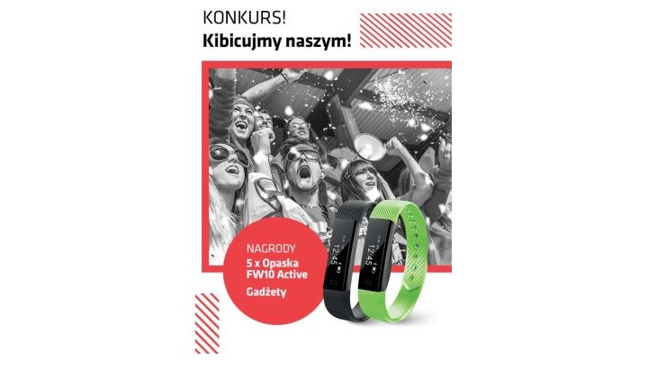 Wygraj opaskę Fitgo FW10 ACTIVE Konkurs