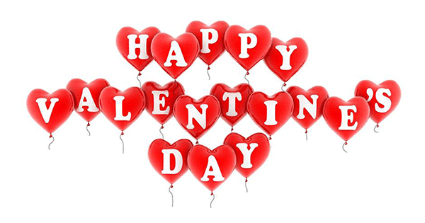 Happy valentine day Happy Valentine's Day - Heart Balloons - Facebook Symbols and Chat
