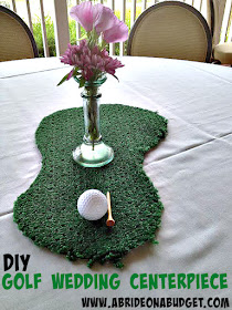 DIY-Golf-Wedding-Centerpiece