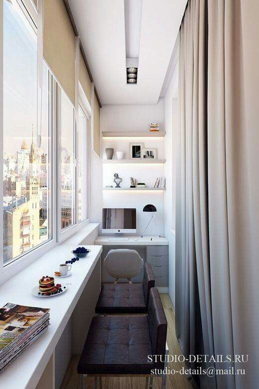 transformasi balkon sempit menjadi ruang fungsional