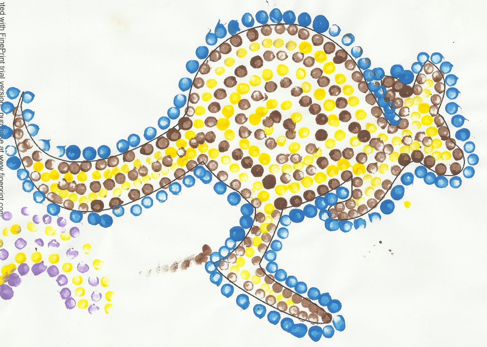 Come to Room 21. We are great fun!: Australian Dot Paintings