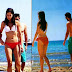 Katrina Kaif Hot Two Piece Bikini Images ,At Spain Beach With Ranbir Kapoor