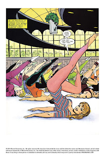 Page 1 from the Marvel Graphic Novel: "Dazzler: The Movie"