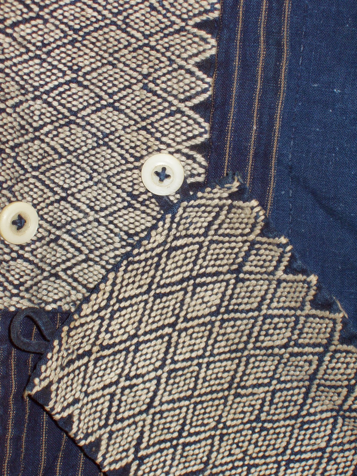 sashiko and other stitching: Sashiko, chikuchiku and boromono