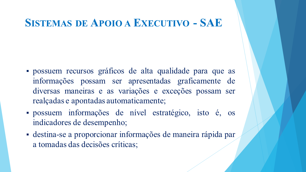Exemplo De Sistema De Apoio Ao Executivo