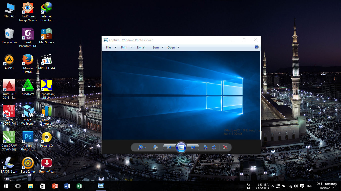 Windows photo viewer
