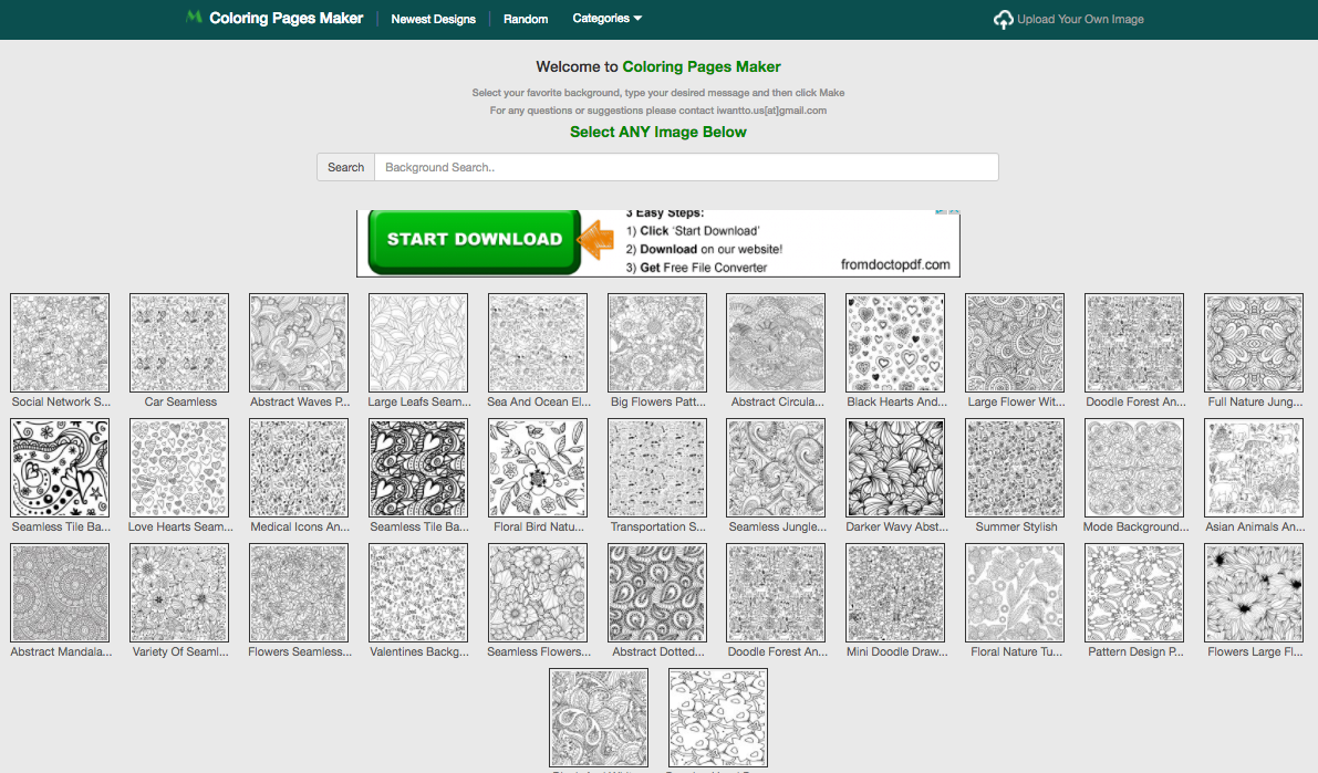 The Library Voice Create Your Very Own Coloring Pages With This!