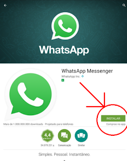 Como fazer download e instalar o Whats App Como instalar e fazer download do Whatsapp