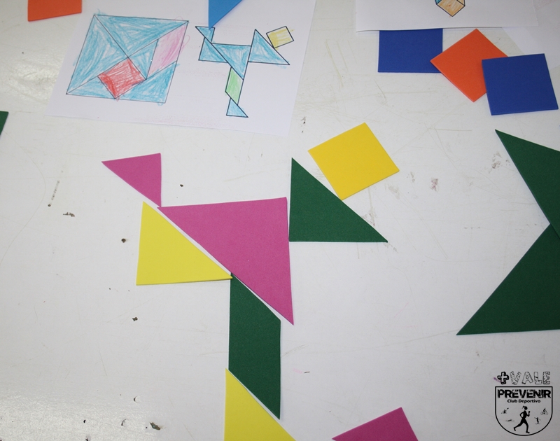 juego tangram en goma eva para niños