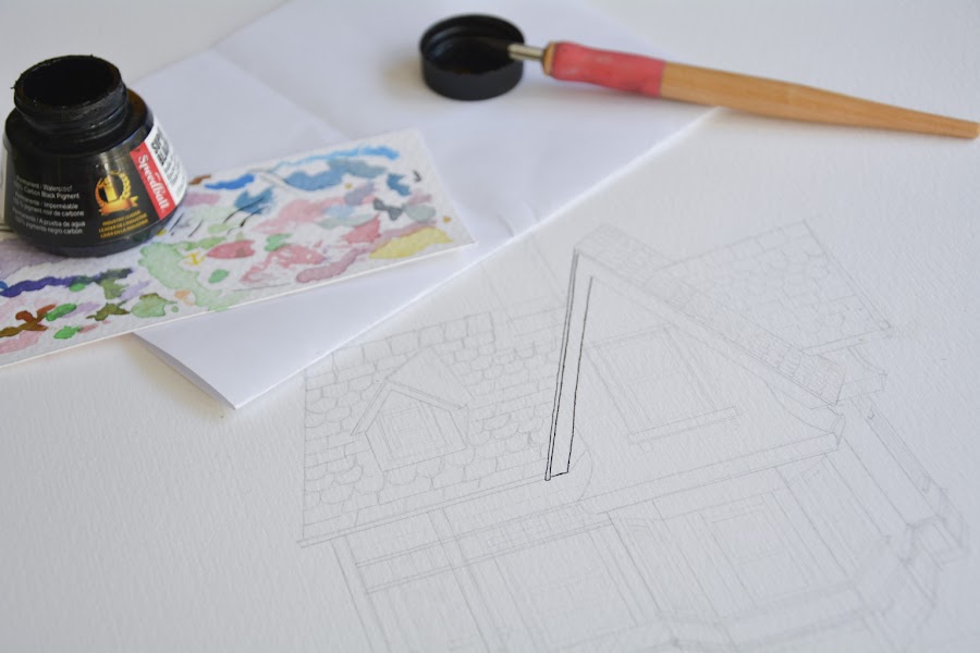 Comenzamos a entintar