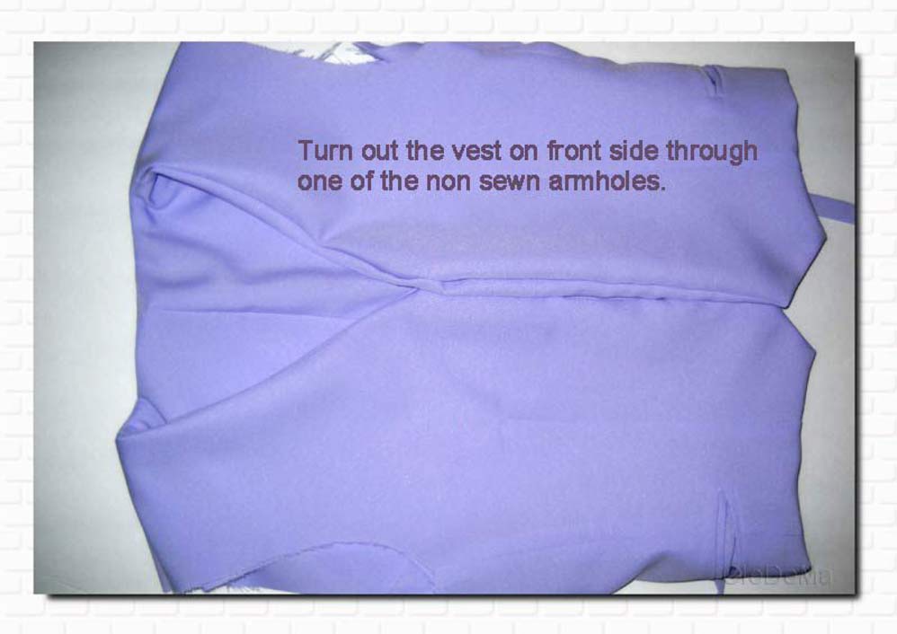 Free tutorial " How to sew men vest" ( 24 photo) + Template