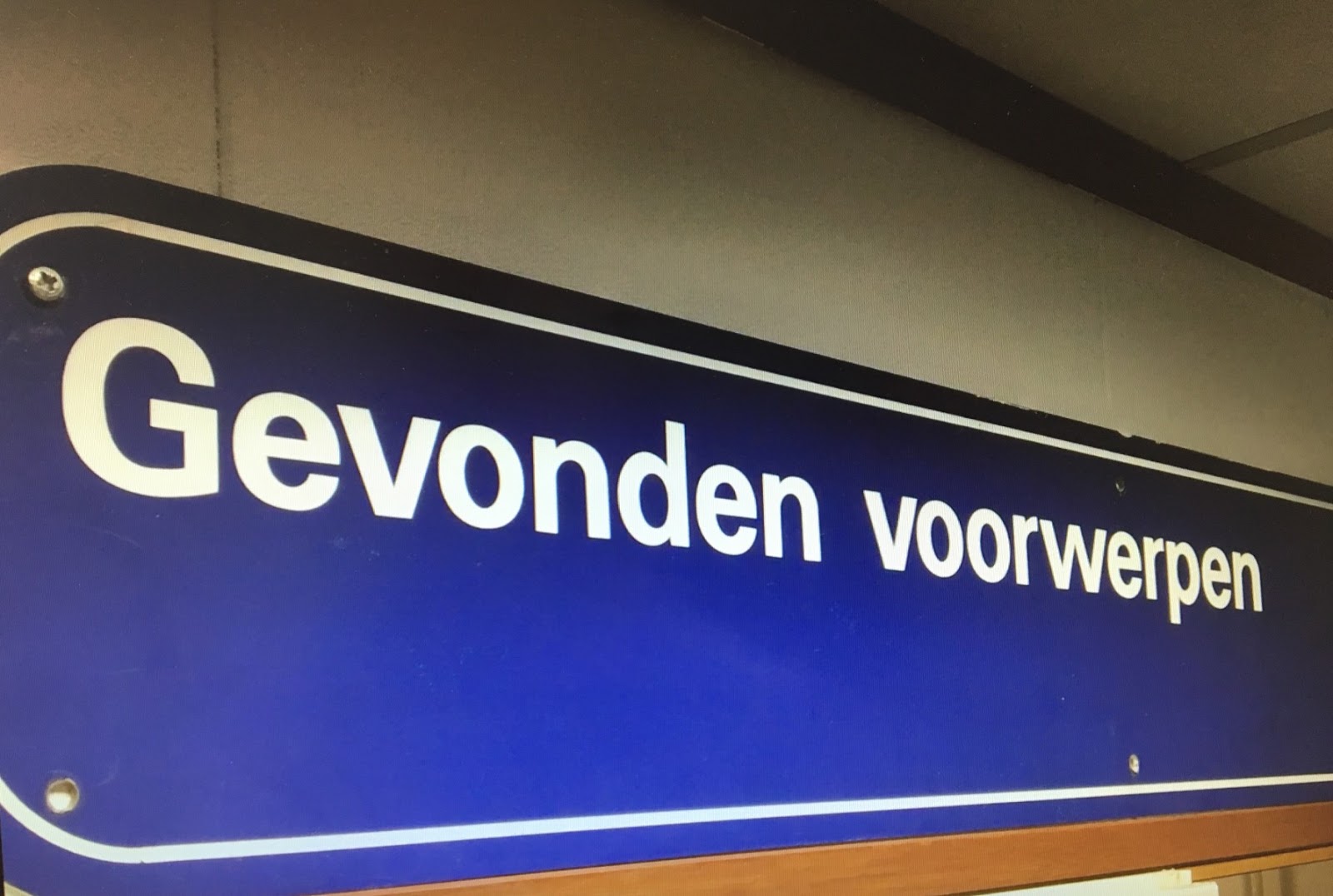 ret verloren voorwerpen