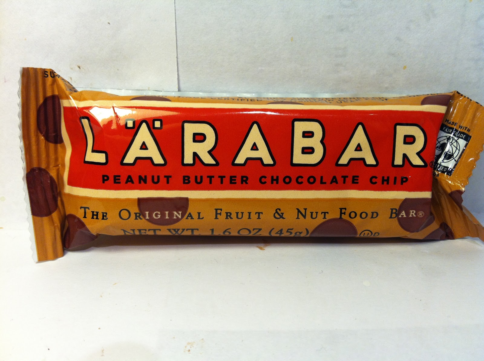 Crazy Food Dude Review Larabar Peanut Butter Chocolate Chip Bar