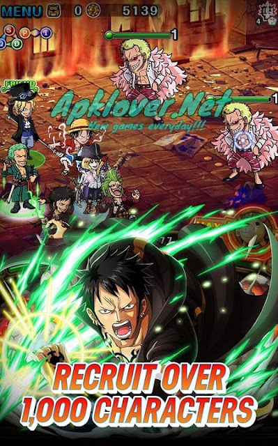One Piece Treasure Cruise MOD APK high damage One Piece Treasure Cruise MOD APK