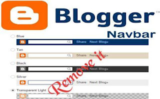 remove blogger navba