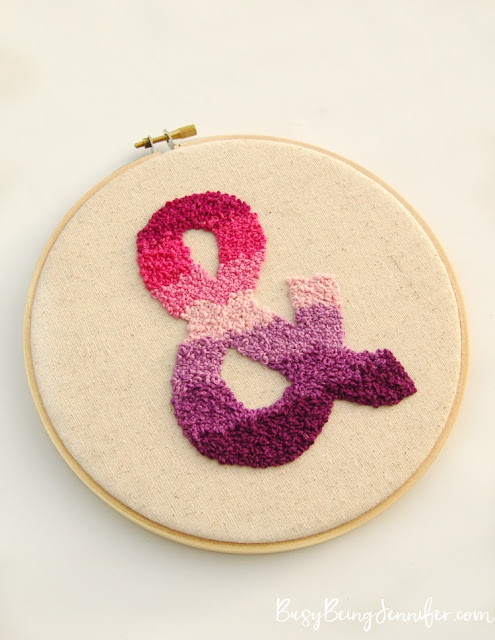 ombre-french-knot-ampersand-hoop-art