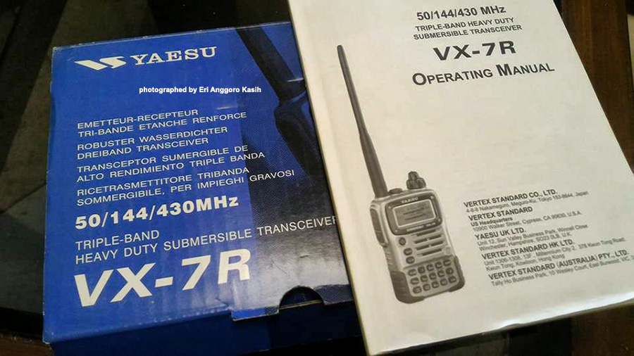 Review HT Yaesu VX-7R - YC1LBQ