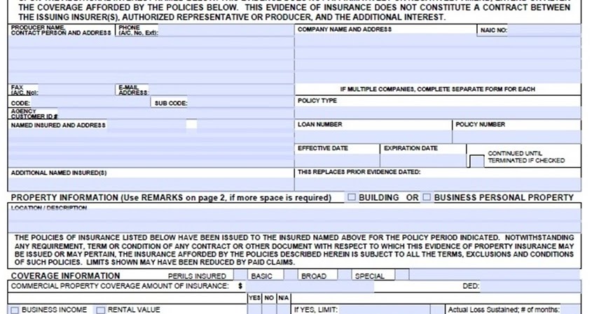Simply-Easier-ACORD-Forms: How to Complete the ACORD 28 Cancellation