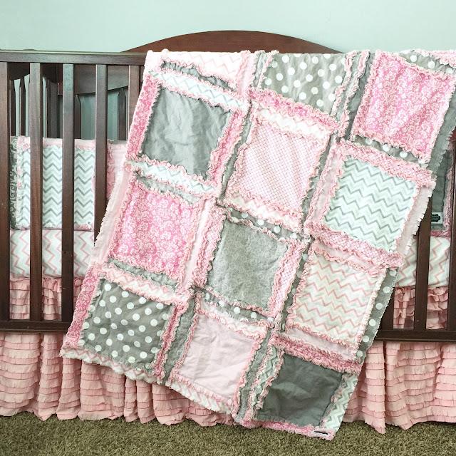 baby girl crib quilt