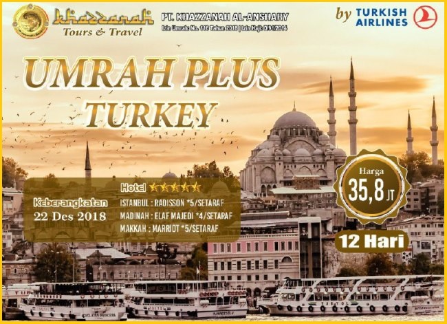 paket umroh plus turki 2019 paket umroh plus turki 2019