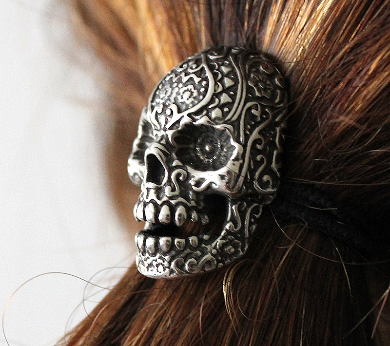 day of the dead hair accessory