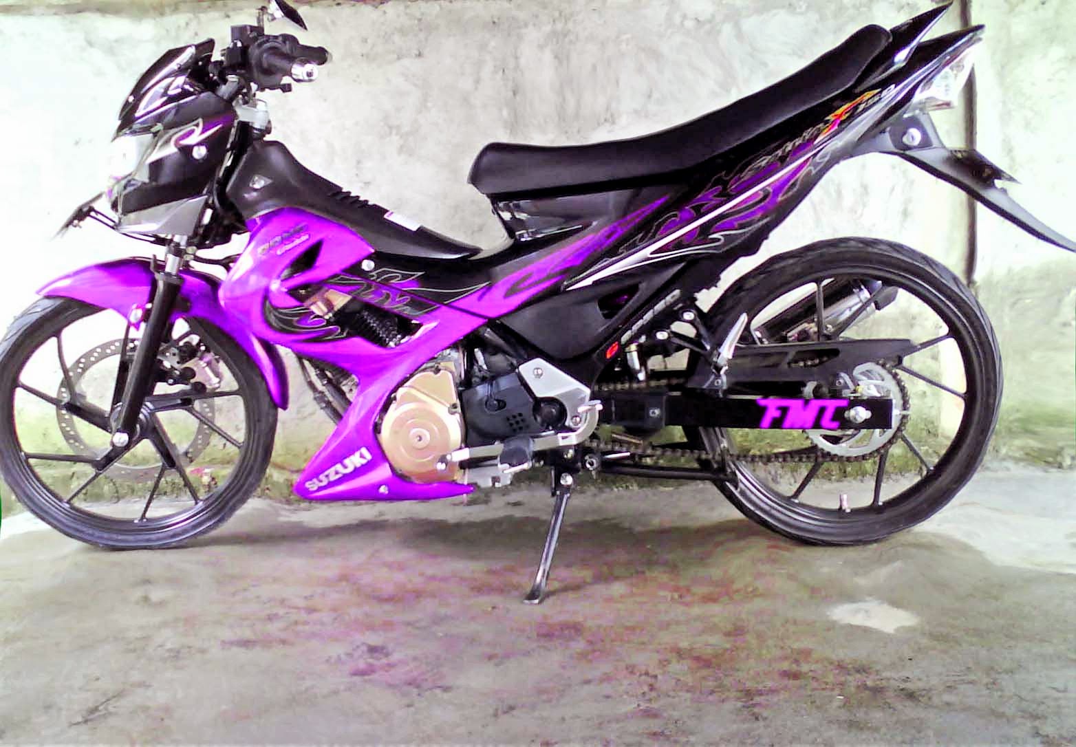 Gambar Motor Satira Fu Modifikasi Terbaru Lengkap | zakinawawi
