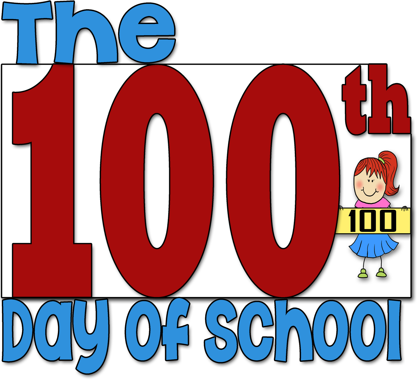 free clipart 100th day of school - photo #24