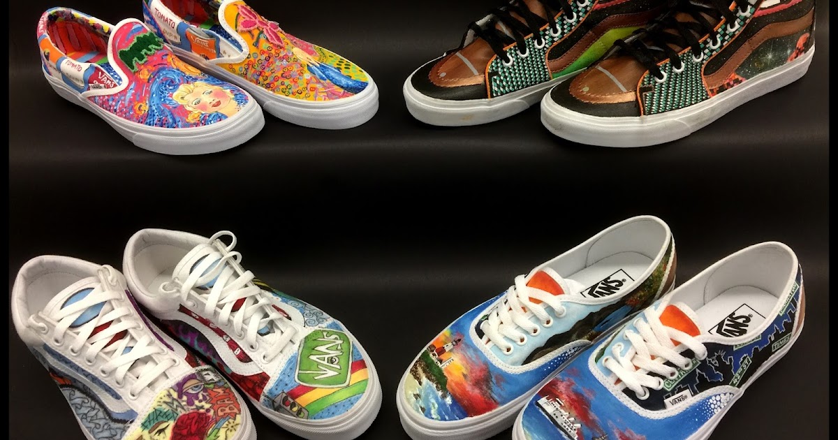 Art Room 161 Painting Vans Custom Culture Contest