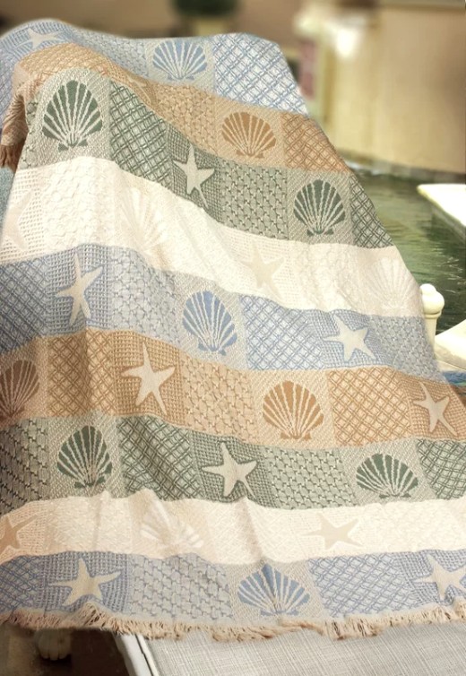 Coastal Throw Blanket Ideas