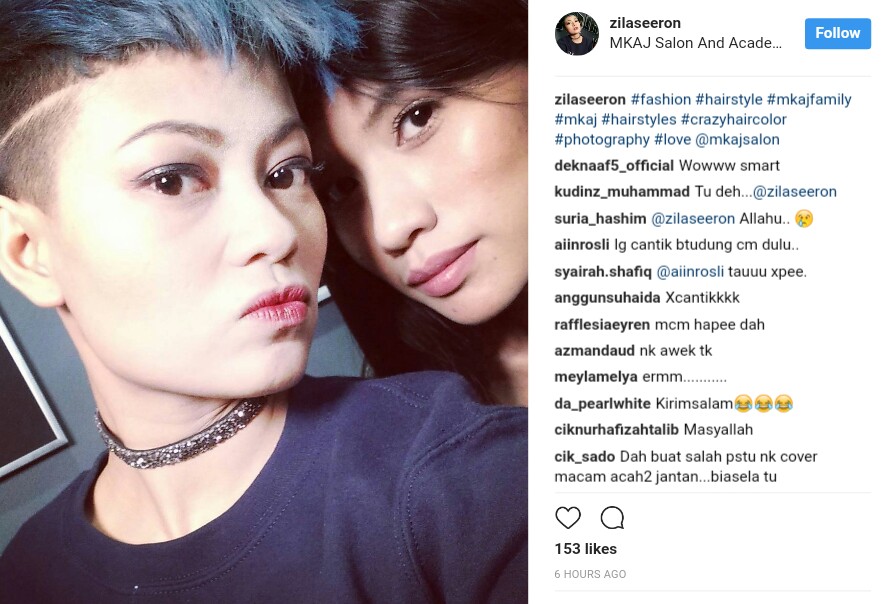 Netizen Kecam Zila Seeron Gara Gara Rambut Pendek Ala Pengkid Kisah Semasa