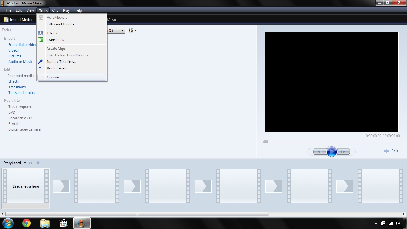 Windows movie maker Reverse Video clip. Windows movie maker Crop Video Size. Tool maker